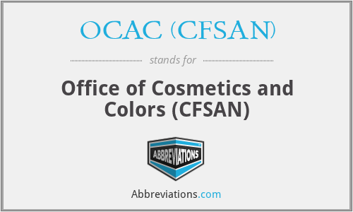 OCAC (CFSAN) - Office of Cosmetics and Colors (CFSAN)